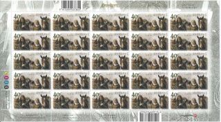 Zealand 2002 Lord Of The Rings - Two Towers 40 Cents Sheet photo