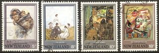 Zealand 1973 Frances Hodgkins Paintings Sg 1027 - 1030 (4v) photo