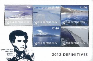 Zealand Stamp,  2012 Newz1220s Ross Dependency,  Region Of Antarctica,  Place photo