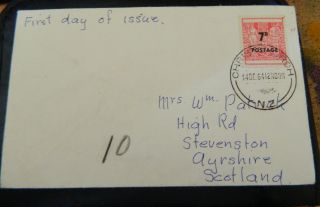 Zealand First Day Of Issue 1964 photo