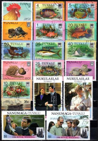 Tuvalu & Dependencies Selection $30.  60 Scv photo