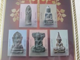 Thailand 2005 Phra Yod Khunphon Postage Stamp Souvenir Sheet - photo