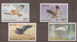 Nevis Sg265/8 1985 Hawks & Herons photo