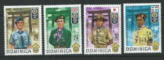 Dominica Sg337/40 1971 Scouts photo