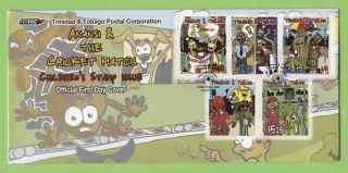 Trinidad & Tobago 2005 Anansi & The Cricket Match First Day Cover photo
