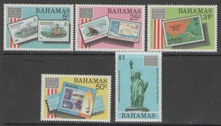 Bahamas Sg746/50 1986 Ameripex photo