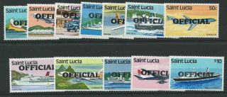 St.  Lucia Sgo1/12 1983 Officials photo