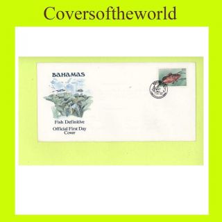 Bahamas 1987 $10 Definitive,  Fish,  First Day Cover photo