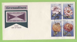 Grenada Grenadines 1996 Flowers First Day Cover photo