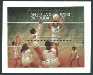 Antigua 1984 - Sports Summer Olympics Los Angeles 84 S/s - Sc 744 photo