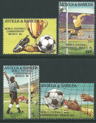 Antigua 1986 - Sports World Cup Soccer Championships Mexico 86 - Sc 915/8 photo