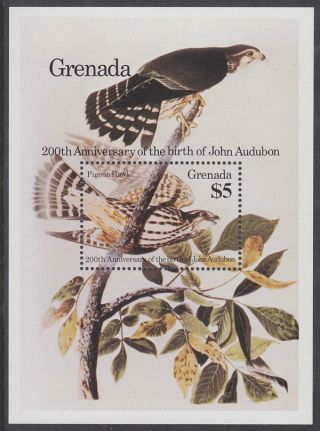 Grenada - 1985 Audubon Ms Um / photo