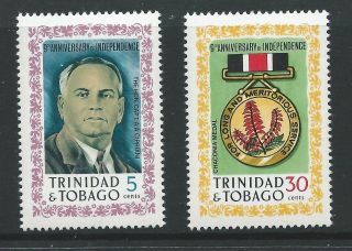 Trinidad & Tobago Sg397/8 1971 Independence photo
