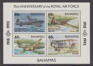 Bahamas - 1993 75th Anniv.  Of The R.  A.  F.  Ms Um / photo