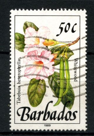 Barbados 1989 - 1992 Sg 897,  50c Wild Plants Definitive 