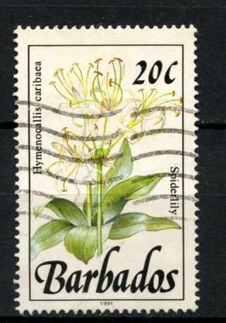 Barbados 1989 - 1992 Sg 893,  20c Wild Plants Definitive 