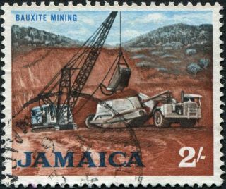 Jamaica 1964 - 8 2s Red - Brown,  Black And Light Blue Sg228 Cv£0.  15 Uh Freep&p photo
