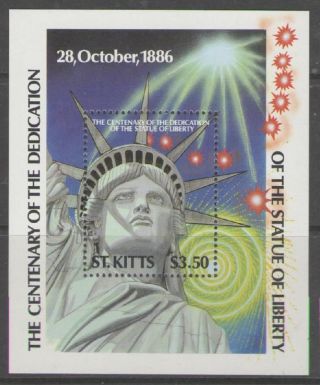 St.  Kitts Sgms219 1986 Statue Of Liberty photo