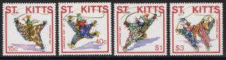 St.  Kitts Sg246/9 1987 Christmas photo