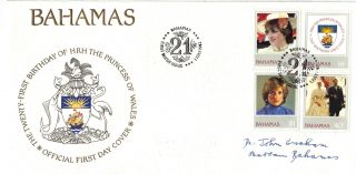 Bahamas 1982 Diana Princess Of Wales First Day Cover Ref:cw249 photo
