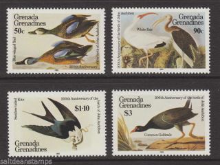 Grenadines Of Grenada - 1985 Birth Bicent.  Of J.  J.  Audubon (1st) Umm / photo