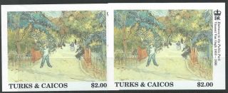 Turks And Caicos 1991 Sc 941 Art Van Gogh photo