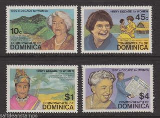Dominica - 1982 Decade For Women (4v) Umm / photo