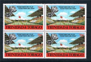 Trinidad & Tobago 1980 Netball Tournament Block 4 Sg580 photo