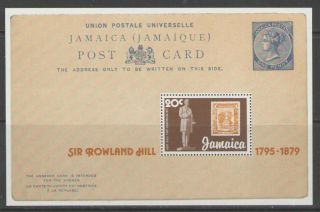 Jamaica Sgms488 1979 Rowland Hill photo