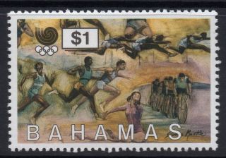 Bahamas Sg833 1988 Olympic Games $1 photo