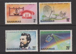 Bahamas - 1976 Centenary Of Telephone (4v) Um / photo