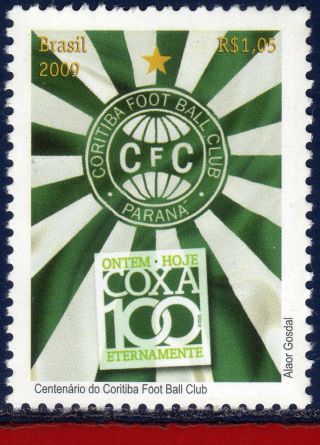 9 - 27 Brazil 2009 - Centenary Of Coritiba - Football/soccer - Sport,  Famous Clubs photo