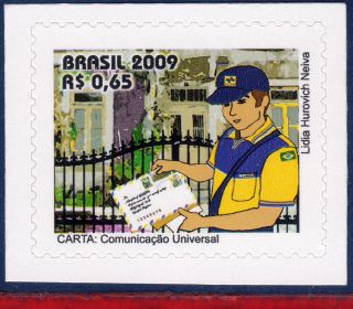 9 - 30 Brazil 2009 - Postal Service,  Post,  Philately,  Postman, photo