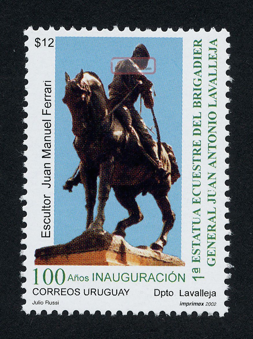 Uruguay 1972 Statue,  Horse Latin America photo