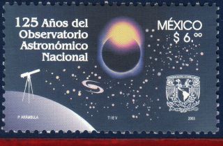 2314 Mexico 2003 125 Years Observatorium,  Astronomy,  Sc 2314,  Mi 3026 photo