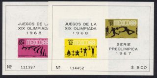 Mexico C329a,  C331a Olympic Games photo