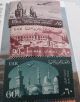 Egypt1959 - 60 Sc C91 - C94,  Air Postal,  Pyramids Gaza,  University,  Monastry,  Colossi,  Uar Middle East photo 1