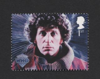 Tom Baker (doctor Who) Stamp photo
