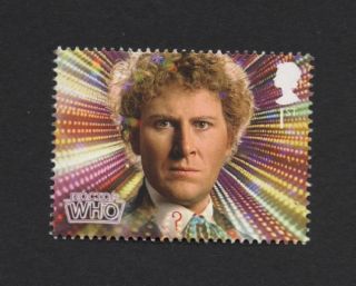 Colin Baker (doctor Who) Stamp photo
