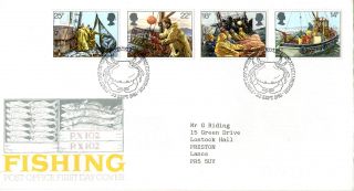 23 September 1981 Fishing Post Office First Day Cover Bureau Shs photo