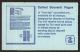 United States,  Us 1980 Postage Booklets,  Complete,  Sc Bk135, Back of Book photo 1