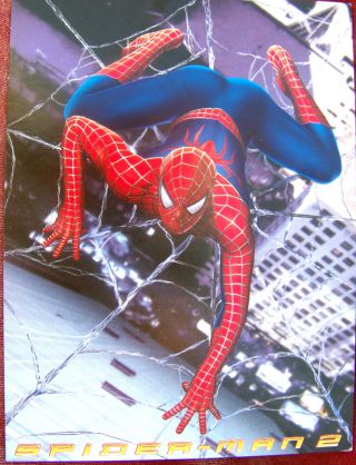 2007 On The Web High Up Spider Man First Day Issue Stamp Post Card photo