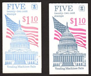 United States,  Us 1985 Postage Booklets,  Complete,  Sc Bk144, photo