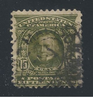 Scott 309, ,  F,  15¢ Clay,  1903,  Part Gum,  No Faults photo