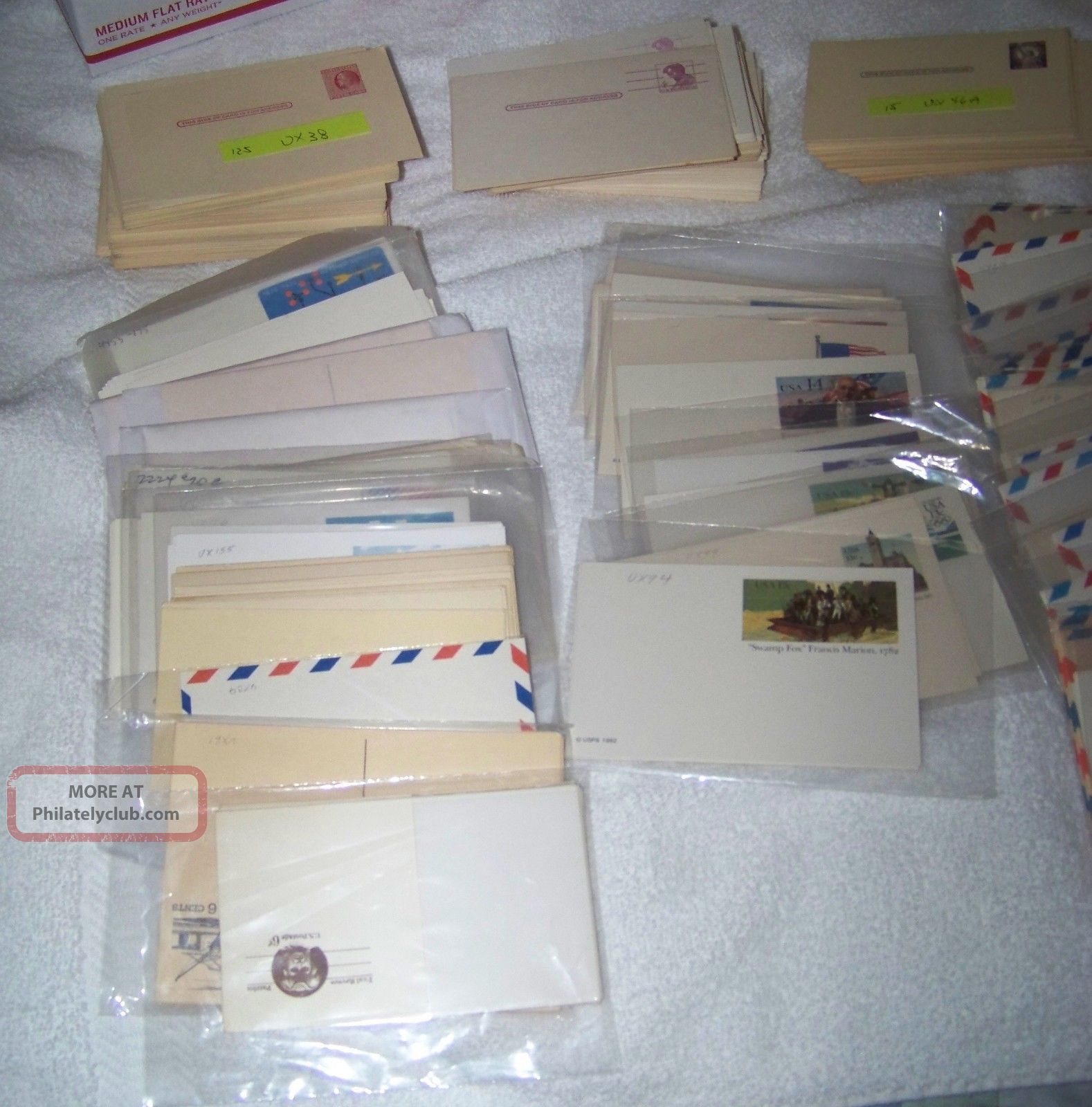 Postcards Postcards Priority Mail Medium Flat Rate Box Full Of Postcards