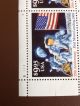 Us $9.  95 Plate Block Of 6 2842 25th Anniversary 1st Moon Landing 1994 At Cost United States photo 2