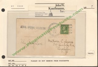 1911 Pioneer Air Post Card Sept 24th; 3rd Flying Meet,  Garden City Estates,  Ny photo