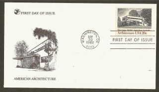 2021 20c Architecture Usa - Gropius House - Readers Digest Fdc photo