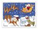 2013 Santa And Sleigh Forever® Stamp Booklet Of 20 Psa United States photo 1