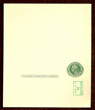 U.  S.  Scott Uy14 Reply Post Card,  & Unfolded photo